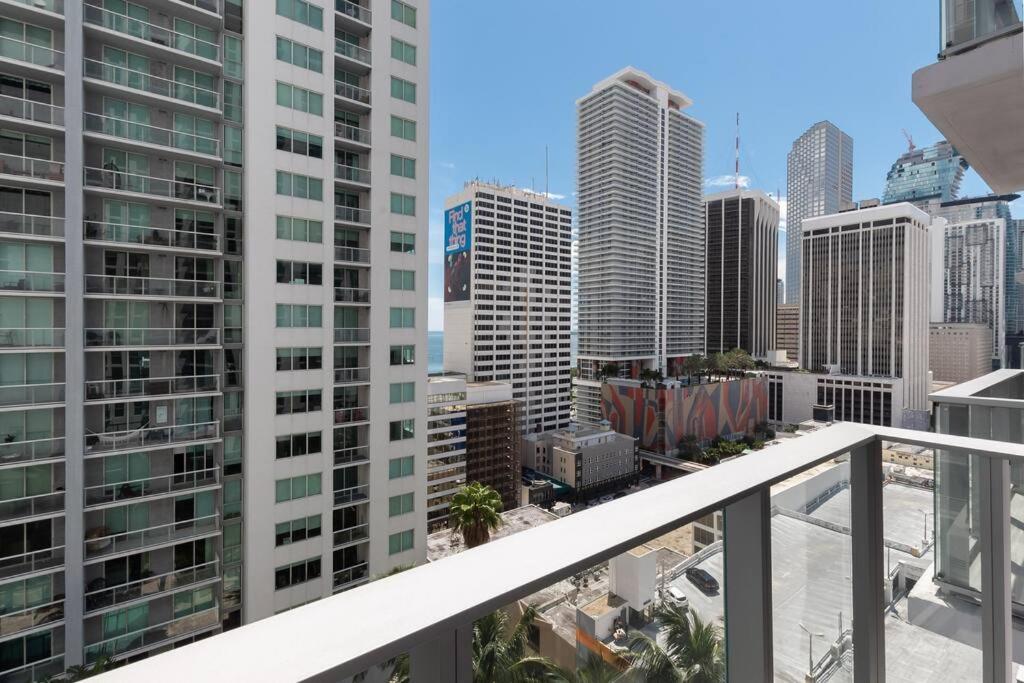 Stylish Modern Downtown Studio Free Parking Apartment Miami Exterior photo